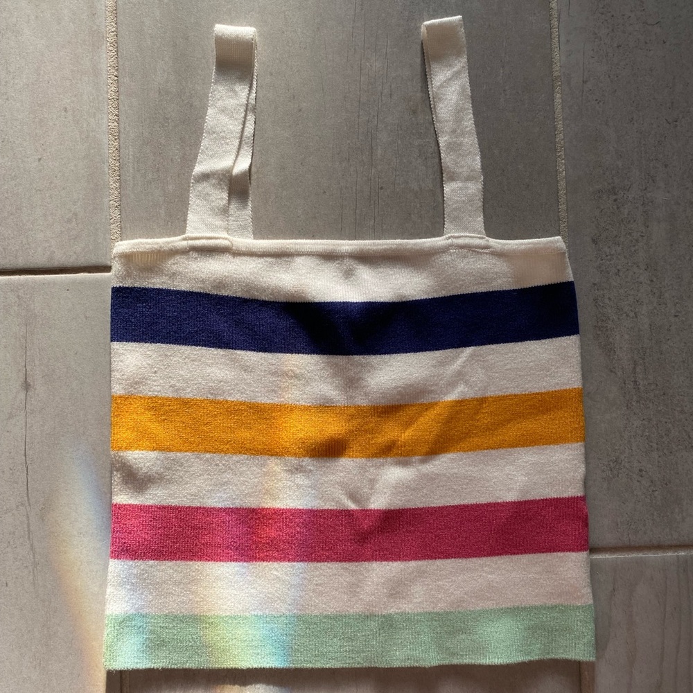 Knit Cropped Tank Top